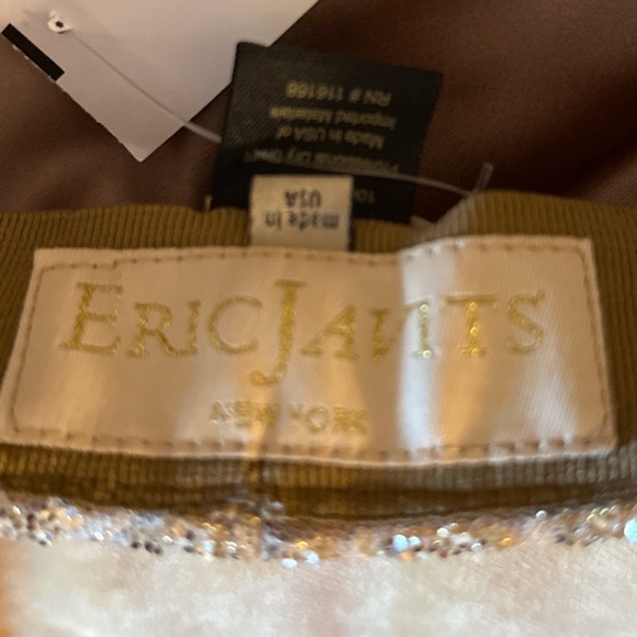 Erik Javitz New with tags Embellished gold Beret - Picture 4 of 6